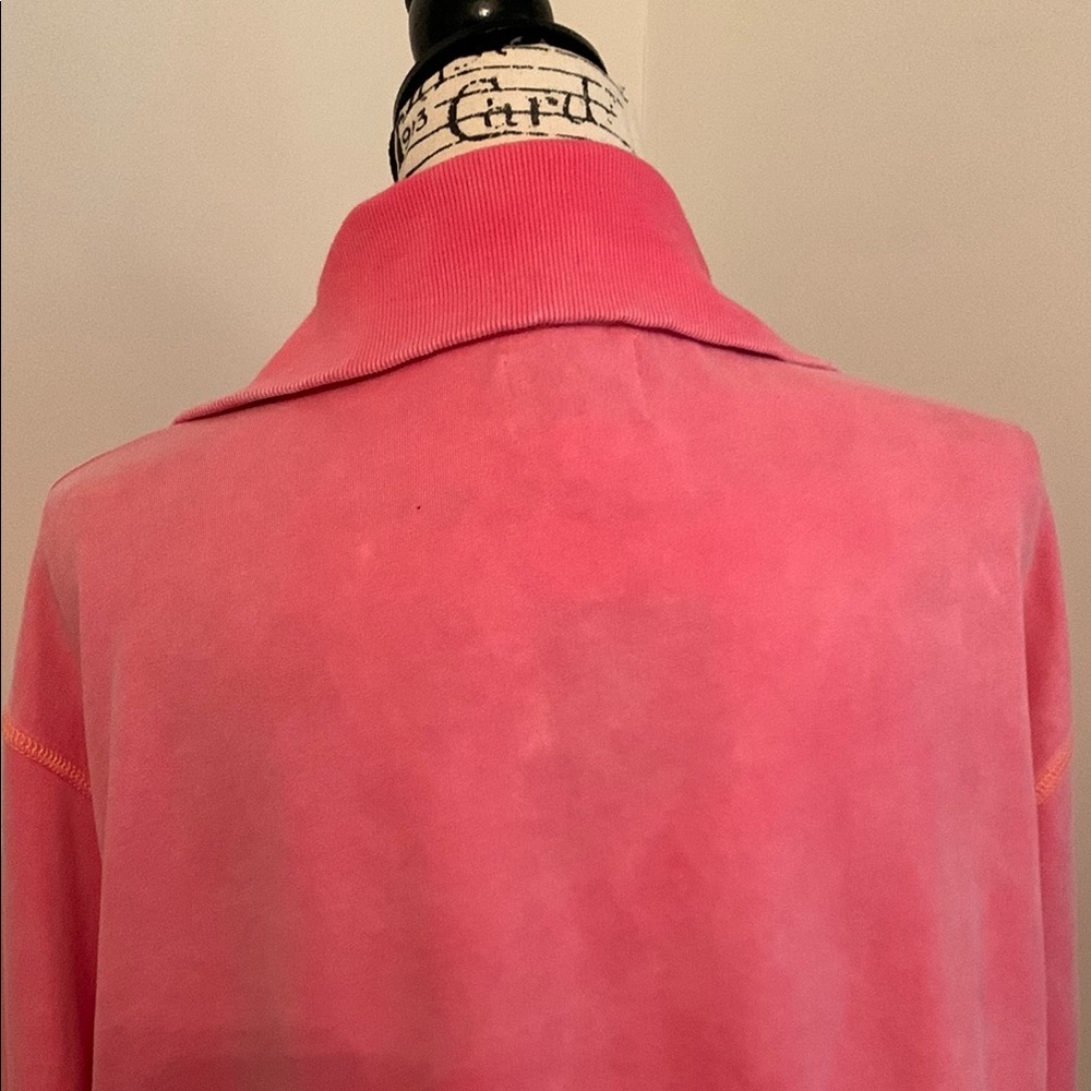 BDG Bomber Sweat Jacket Sporty Zip-Up (Pink) - Picture 9 of 16